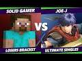 S@X 382 Online Losers Bracket - Joe-J (Ike) Vs. Solid Gamer (Steve, Min Min, Inkling) Smash Ultimate