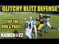 THIS GLITCHY BLITZ DEFENSE STOPS THE RUN & PASS! EASY SETUP! BEST MADDEN 22 TIPS
