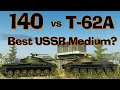 WOT Blitz Face Off || Object 140 vs T-62A