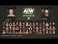 AEW Games Roster Menu, Men's Division, Arenas & Options (XB1, PS4, PC, Switch, Stadia) Concept