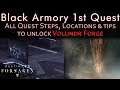 Black Armory First Quest Guide - Ada-1 - Black Armory Unlock - Fallen Saboteur Locations