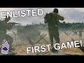 Enlisted My First Game - New F2P Squad Based MMO Shooter! - Command AI - Enlisted Open Beta Gameplay