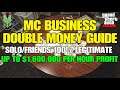 GTA Online MC Business DOUBLE MONEY Guide