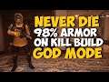 *NEVER DIE* 98% Armor on Kill Build | The Division 2 PVE Build