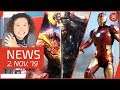 NEWS 🔥 Nioh 2 - Marvel's Avengers - Death Stranding PC - EA & Steam - Blizzcon 2019