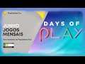Notícias - PS Plus de Junho e promoções do Days of play
