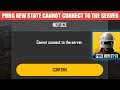 Pubg New State Cannot Connect To The Server Problem | Cannot Connect To The Server Pubg New State