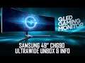 Samsung 49" CHG90 Ultrawide 32:9 144Hz Gaming Monitor Unbox & Info