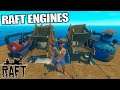 Setting up the Raft Engines | Raft | Let's Play Gameplay | E09