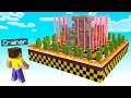 TOURING A HACKER'S SECURE BASE In MINECRAFT SKYBLOCK!