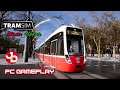 TramSim in Winter | Full Timetable Route | PC Gameplay 1440p 60fps