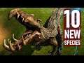 10 NEW DINOSAURS | Jurassic World Evolution mods