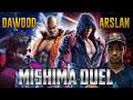 Arslan's Jin fights Dawood's Heihachi on a Mishima duel!