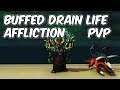 Buffed Drain Life - 8.0.1 Affliction Warlock PvP - WoW BFA