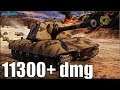 E 100 три отметки 11300+ dmg за бой 🌟 World of Tanks максимальный урон