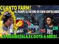 Epico!😲 K1 Hector ROMPE SU RECORD EN FARM MIN 12 RADIANSE↓Y LE DESINTALA EL DOTA AL "TOP" 1 EG.ABED