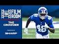 Film Room: Tae Crowder Displayed Fast Speed & Good Range | New York Giants