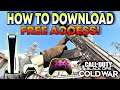 *FREE* HOW to PLAY BLACK OPS COLD WAR for FREE! | COD Black Ops Cold War Free ACCESS WEEK!