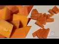 How to slice Papaya in Chunks and Tidbits?