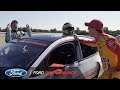 Joey Logano Gets Up Close & Personal With The Mach-E 1400 | Mustang | Ford Performance