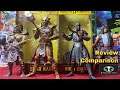 McFarland Toys Mortal Kombat 11 Noob SAIBOT (Bloody Variant) & Shao Khan Review Comparisons