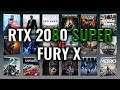 RTX 2080 SUPER vs FURY X Benchmarks | Gaming Tests Review & Comparison | 59 tests