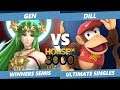 Smash Ultimate Tournament - Gen (Palutena) Vs. Dill (ROB, Diddy) SSBU Xeno 171 Winners Semis