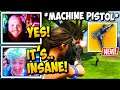 Streamers React to *NEW* "MACHINE PISTOL" In FORTNITE!