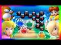 Super Mario Party Minigames #207 Rosalina vs Peach vs Daisy vs Monty Mole