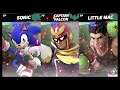 Super Smash Bros Ultimate Amiibo Fights – Request #15940 Sonic vs Captain Falcon vs Little Mac
