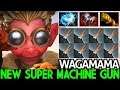 WAGAMAMA [Snapfire] New Hero Super Machine Gun Cancer Gameplay 7.22 Dota 2