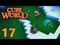 [17] Frozen Toxic River Trolling! (Cube World Gameplay)