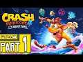 Crash Bandicoot 4: It’s About Time Walkthrough PART 1 (PS4 Pro) No Commentary @ 1440p (60ᶠᵖˢ) ✔