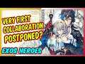 Exos Heroes Collaboration Postponed? First Ever Collaboration Delayed | Danmachi Collab?