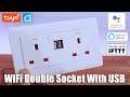 FINALLY A Smart WiFi Double Socket with CONTROLLABLE USB From Yagusmart Setup And Review