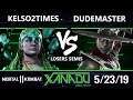 F@X 303 Mortal Kombat 11 - KELSO2TIMES (Cetrion) Vs. Dudemaster Supreme (Kung Lao) - MK 11 L. Semis