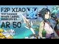 GAMEPLAY XIAO TEST DAMAGE WITH WHITE TASSEL WEAPON B3 VS CRYO REGISVINE GENSHIN IMPACT 2021