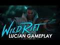 LOTION! | Lucian Wild Rift Gameplay
