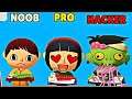 NOOB vs PRO vs HACKER in Sushi Roll 3D