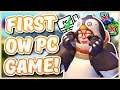 Overwatch - MY FIRST OVERWATCH GAME ON PC (Funny Moments)