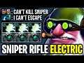 SNIPER RIFLE ELECTRIC - 3X MJOLLNIER + 3X SKADI SNIPER NON STOP RAMPAGE 7.26 | Dota 2