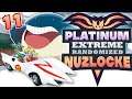 Speed Racing Through Trainer Battles! - Pokemon Platinum EXTREME Randomized Nuzlocke | Part 11