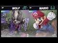 Super Smash Bros Ultimate Amiibo Fights  – Request #13962 Wolf vs Mario