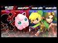 Super Smash Bros Ultimate Amiibo Fights – Request #20328 Game&Watch & Jigglypuff vs Links