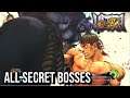 Ultra Street Fighter IV | All Secret Bosses