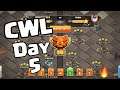 WE HIT 9 TRIPLES IN DAY 5 CWL C1!! STEPPING UP!! TH13 CWL ATTACKS!! CLASH OF CLANS |