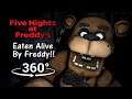 360°| Eaten Alive by Freddy Fazbear!! - Five Nights at Freddy's 1 [SFM] (VR Compatible)