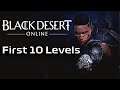 Black Desert Online - First 10 levels