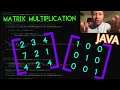 Coding ASMR Lo-fi | coding a matrix multiplication program in Java