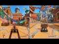 Crash Team Racing Nitro-Fueled - Splitscreen Gameplay (PS4 HD) [1080p60FPS]